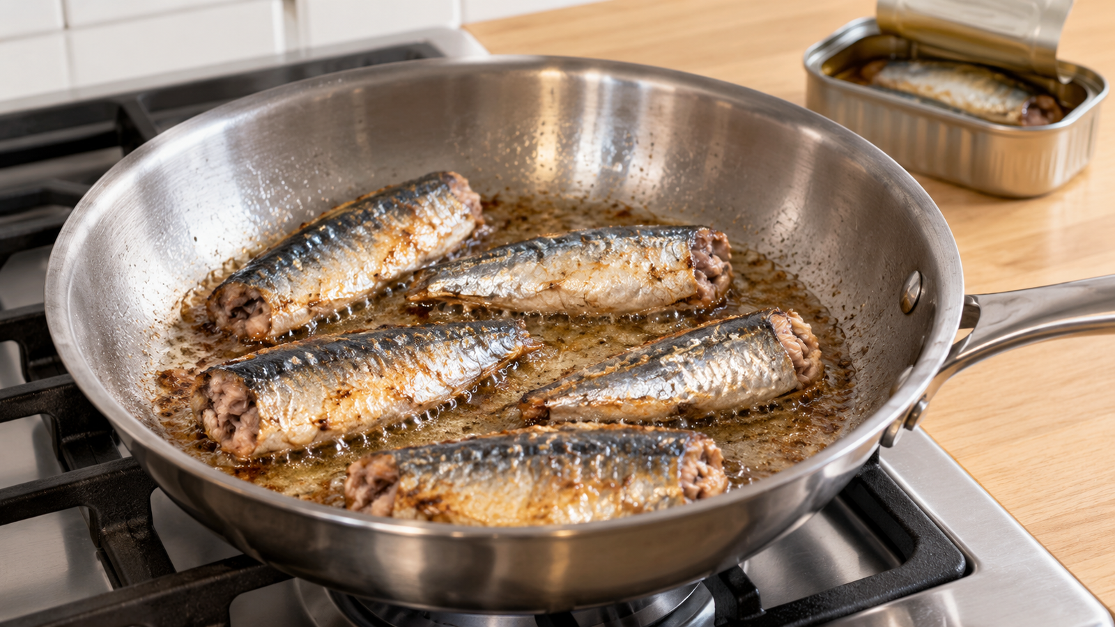 Canned Fish Is a Real Staple, Not a Fallback step shown in the kitchen
