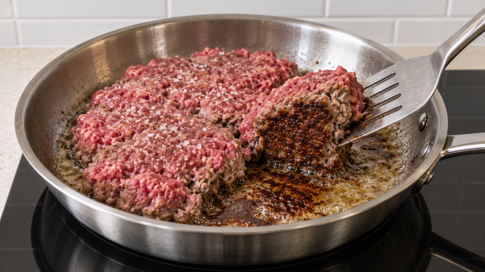 Why Your Ground Beef Steams Instead of Browning step shown in the kitchen