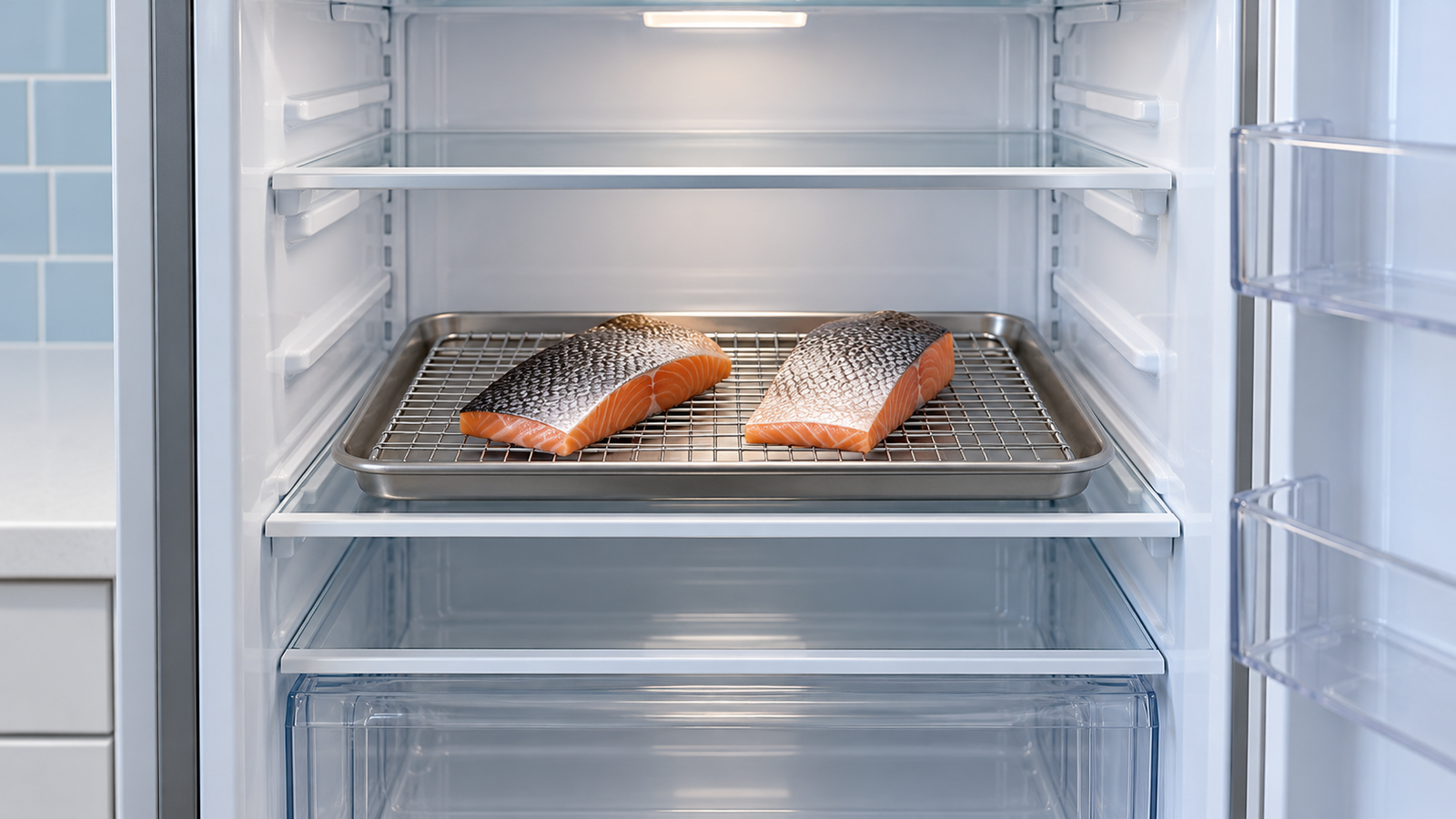 Why Your Salmon Skin Won't Crisp step shown in the kitchen