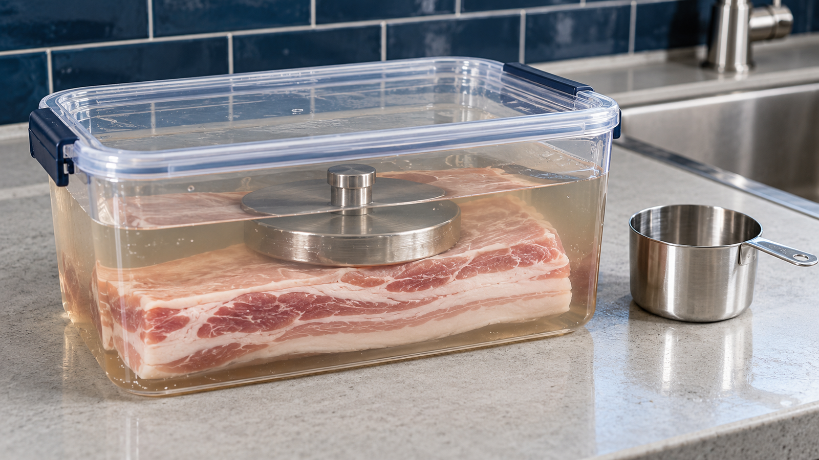 Dry Curing vs. Wet Curing: Why the Method Changes the Result step shown in the kitchen
